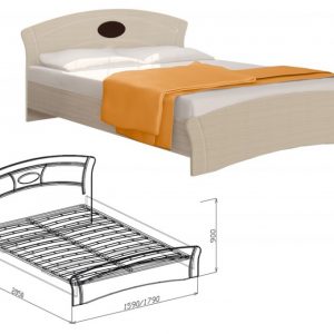 Кровать №1 с подъемным механизмом "Марта"